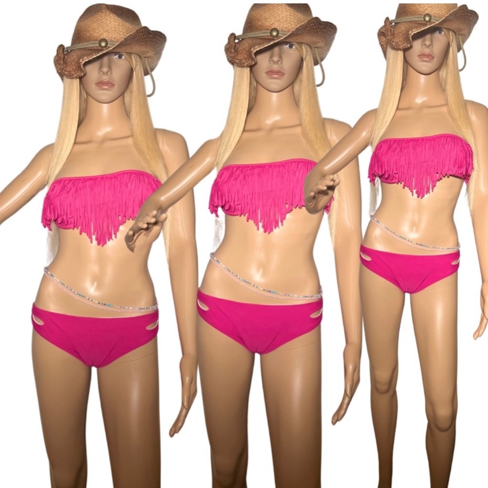 Pink bikini